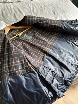 Chaqueta Barbour Azul Marino Bedale