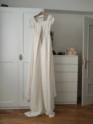 Vestido de novia corte imperio Se da sin limpiar s