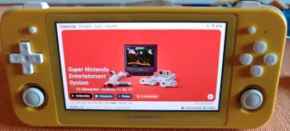 Anbernic RG505 Amarillo. En su caja.