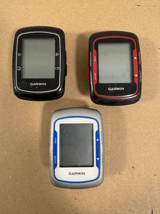 3x Garmin GPS Ciclocomputador