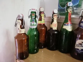 Bottiglie di Birra Collezione Vuote