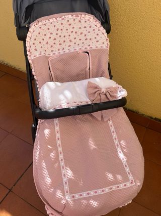 Saco Silla Paseo Bebé Rosa