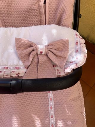 Saco Silla Paseo Bebé Rosa