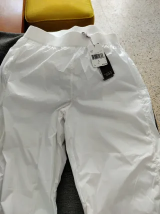 Pantalón Adidas Talla L Blanco