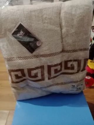 Set 3 Toallas Baño Corfú Algodón