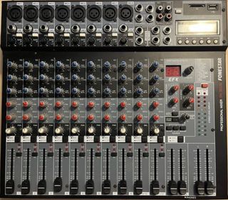 Fonestar SM-3512U Mezclador Compacto 12 Canales