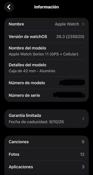 Apple Watch S11 42mm GPS+Celular Original