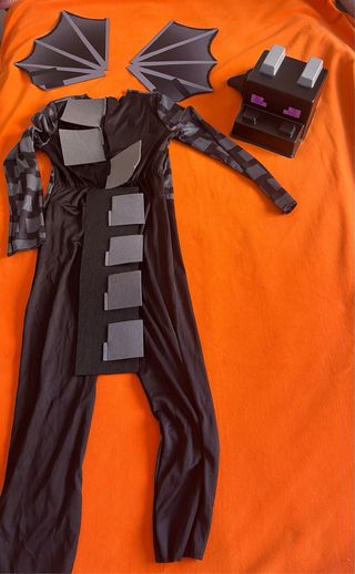 Disfraz infantil de Ender Dragon de Minecraft