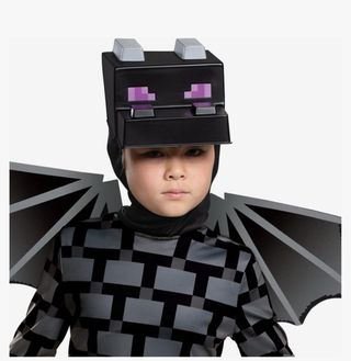 Disfraz infantil de Ender Dragon de Minecraft