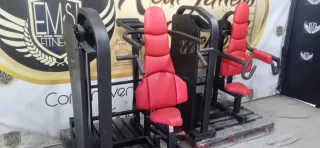 Lote de 2 máquinas de gimnasio