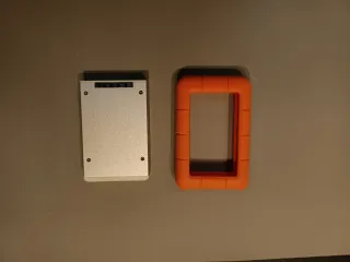 LaCie Rugged 2TB USB-C uso 5% vida util