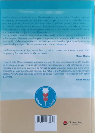 Libro batallas de una ambulancia