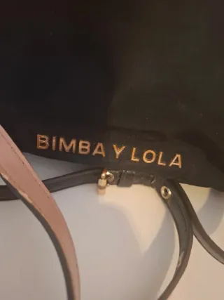 Bolso Bimba y Lola Negro y Rosa
