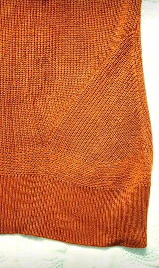 Jersey de punto fino - Rusty Brown.