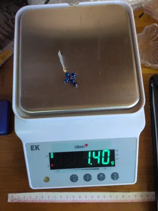 Cruz Oro 18k y Lapislázuli