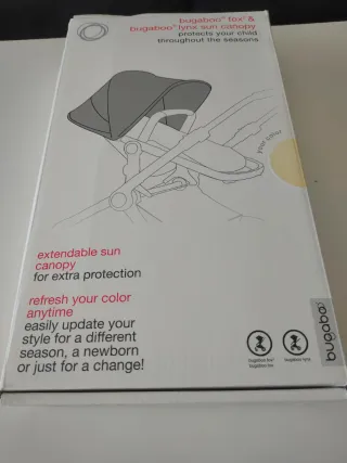 Capota Bugaboo Fox 2 Blanco Natural