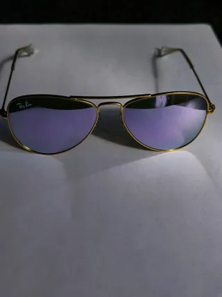 Gafas Ray-Ban Kiss Doradas Rosadas