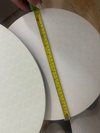 Mesas auxiliares redondas madera