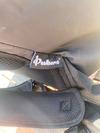 Mochila para repartidores, riders Pakers negra