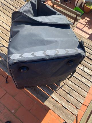 Mochila para repartidores, riders Pakers negra