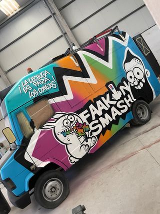 Pintura Coche/Moto Tuning furgoneta