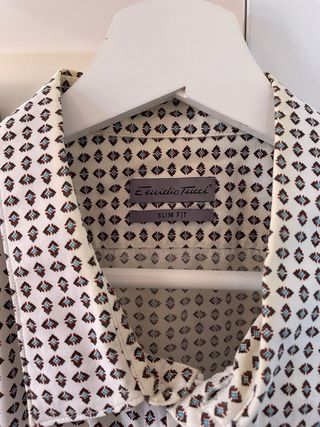 Camisa Emidio Tucci Estampada Rombos