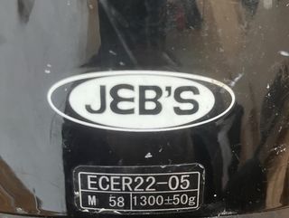 Casco moto integral JEB’s negro