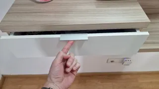 Recibidor con espejo / cajón