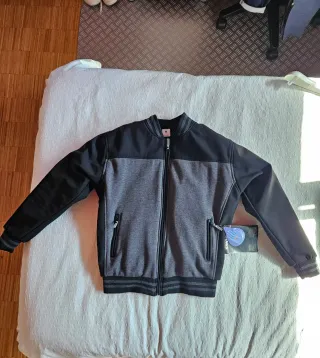 Chaqueta para moto tipo Bomber. Entretiempo