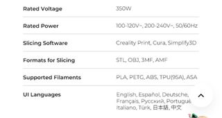 Impresora 3D Creality 3 v3 Ke negra