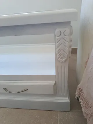 Mesa de centro de madera y cristal