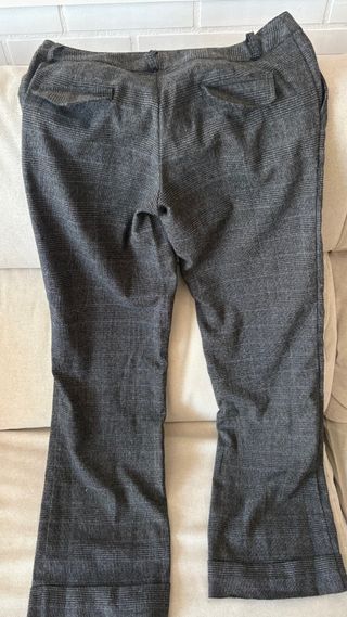 Pantalón de vestir Burberry mujer gris