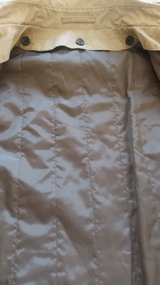 Gabardina Zara Talla S Beige