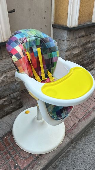 Trona de bebé multicolor