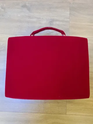 Neceser Estee Lauder Rojo Terciopelo