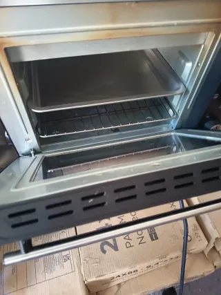 Horno Eléctrico Negro