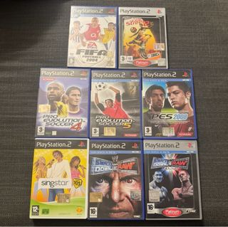 PlayStation 2 Giochi: FIFA, PES, Singstar, WWE
