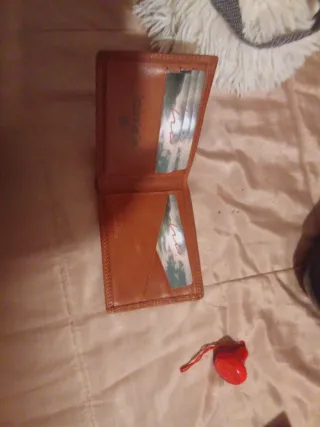 Portafoglio Fendi in pelle marrone