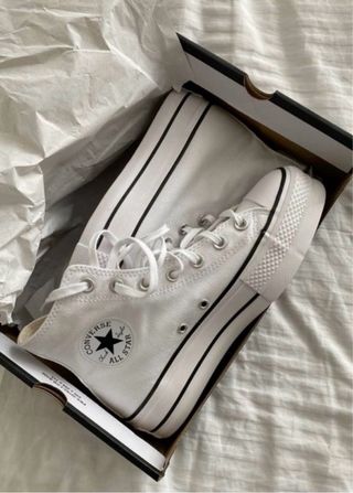 Converse All Star Blancas Mujer Talla 38