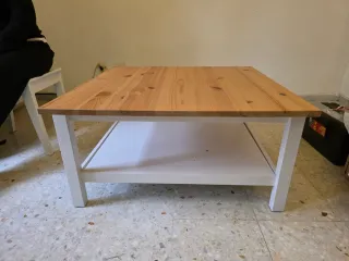 Mesa de centro HEMNES 90x90 cm