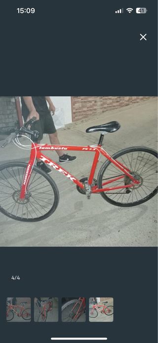 Bicicleta Trek FX 7.3 Roja