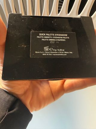 Paleta Sombras Wycon Cosmetics + brocha nueva