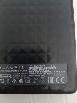 vende disque duro 5TB