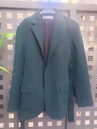 Blazer Zara Verde