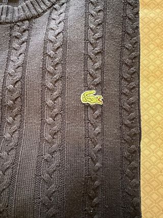 Jersey Lacoste de ochos azul