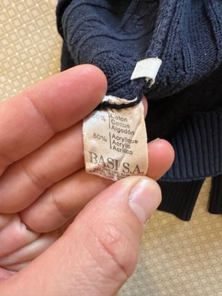 Jersey Lacoste de ochos azul