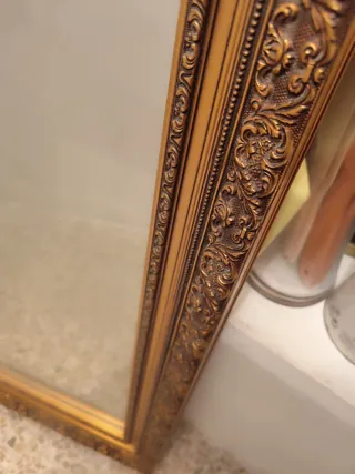 Espejo Vintage Grande Dorado