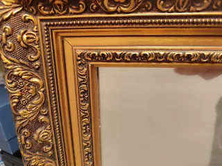 Espejo Vintage Grande Dorado