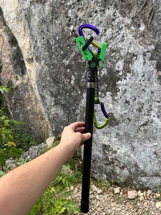 Pertiga escalada - caña chapar escalada - verde