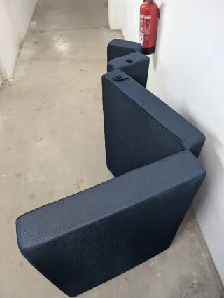 Colchón sofá plegable 90x190x11.5 cm